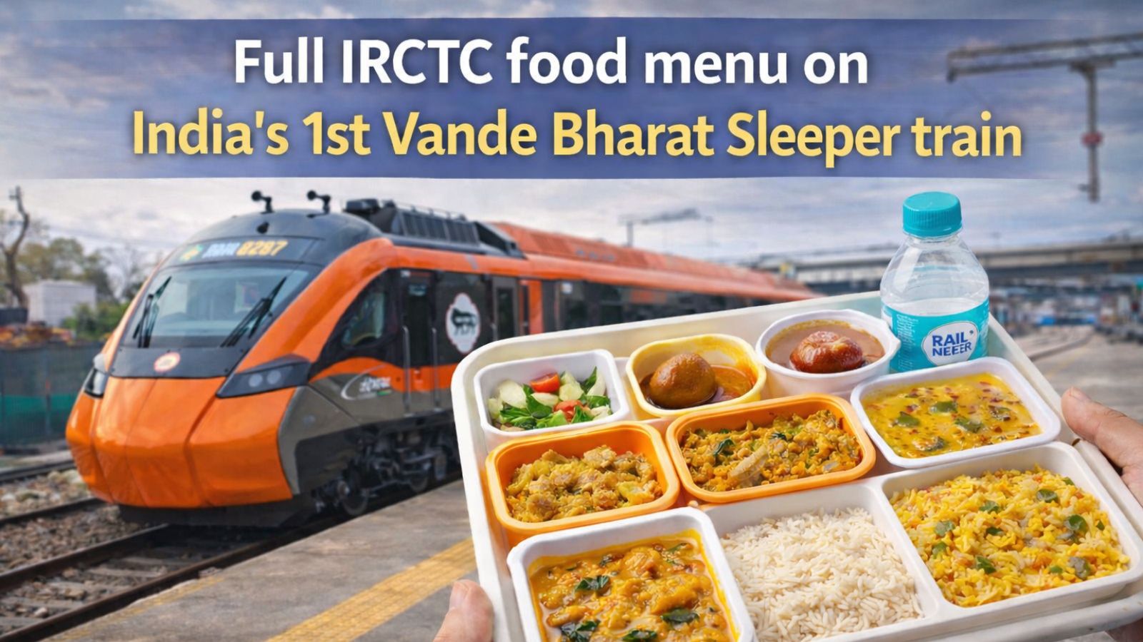 Basanti Pulao, Dhokar Dalna, Narikol Burfi & more: Full IRCTC food menu on India&rsquo;s 1st Vande Bharat Sleeper train