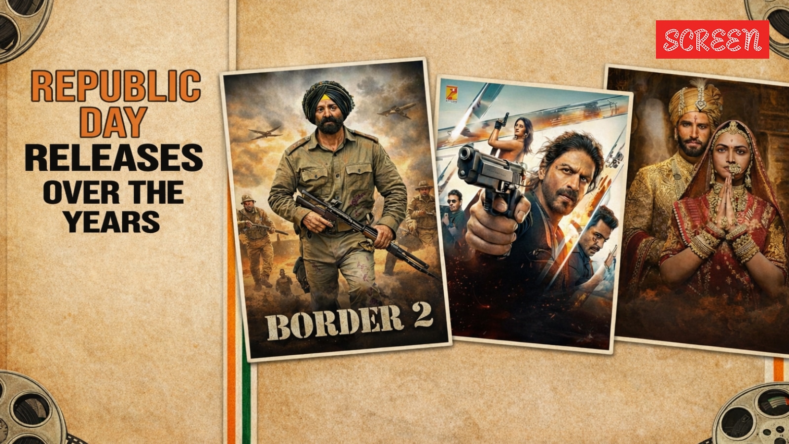 Border 2, Pathaan, Padmaavat and more: A look at some Republic Day releases over the years