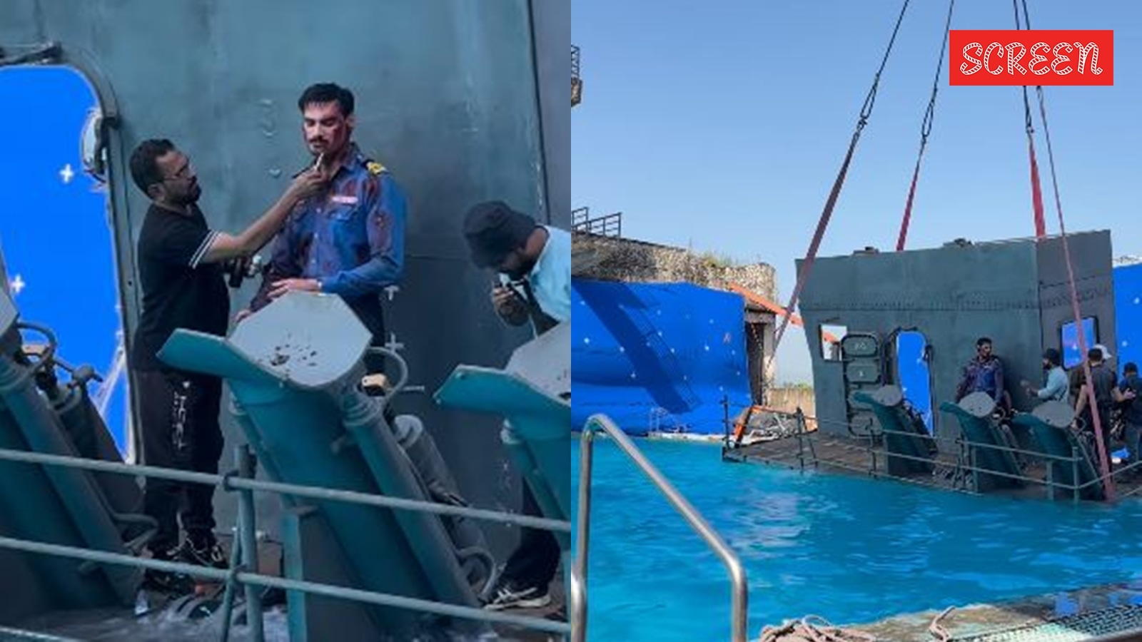 Border 2 behind-the-scene clip shows Ahan Shetty’s Navy sequence being shot in a swimming pool; fans react: ‘Itna badha dhoka’