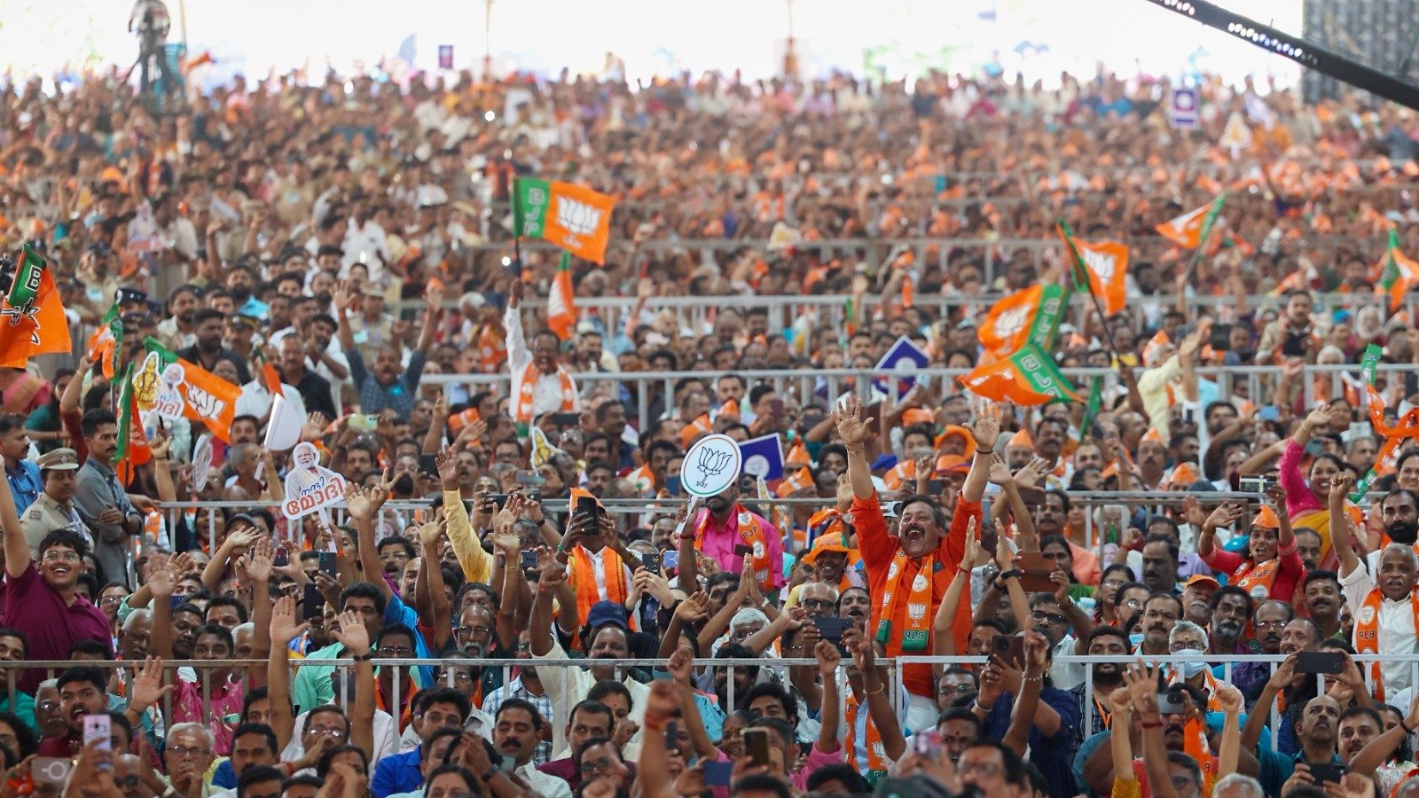 Congress more communist than Maoists, more communal than Muslim League: Narendra Modi