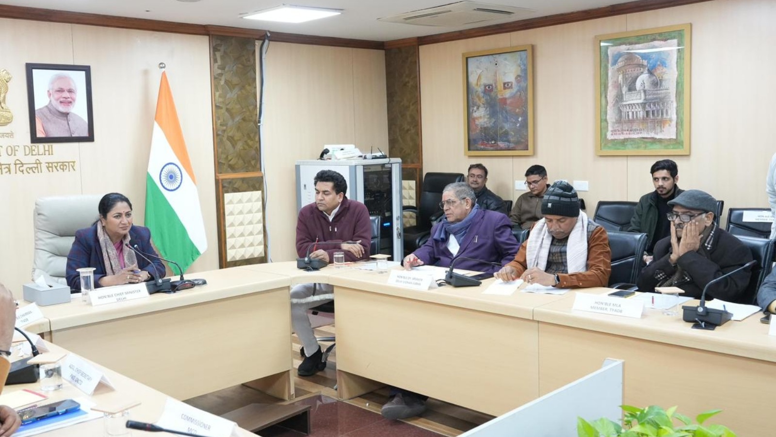 Delhi CM Rekha Gupta tells ministers to share report cards on project, achievements so far