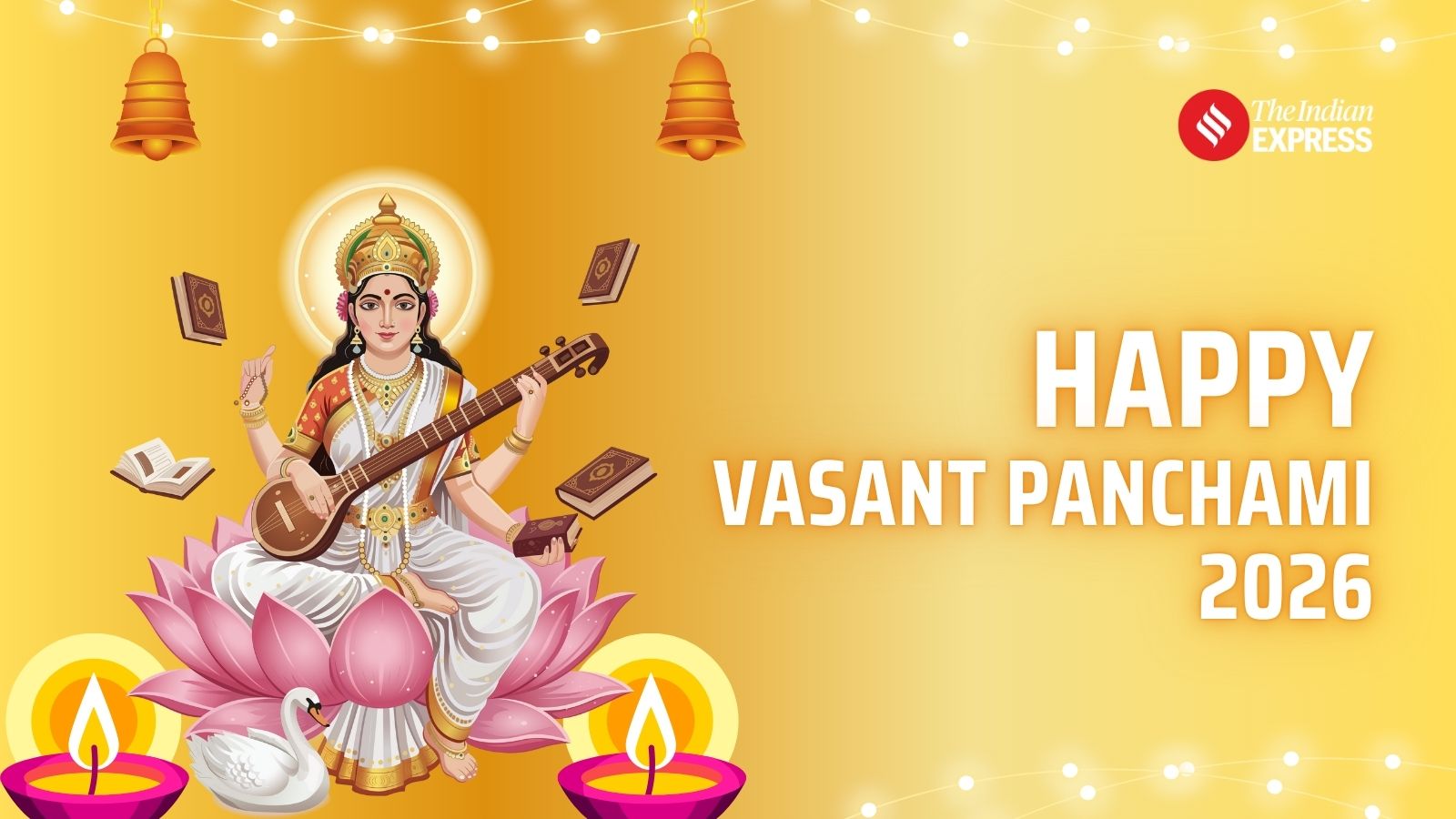 Happy Basant Panchami Images 2026: Best 50+ Wishes, Quotes, Photos, Status, Messages, Greetings