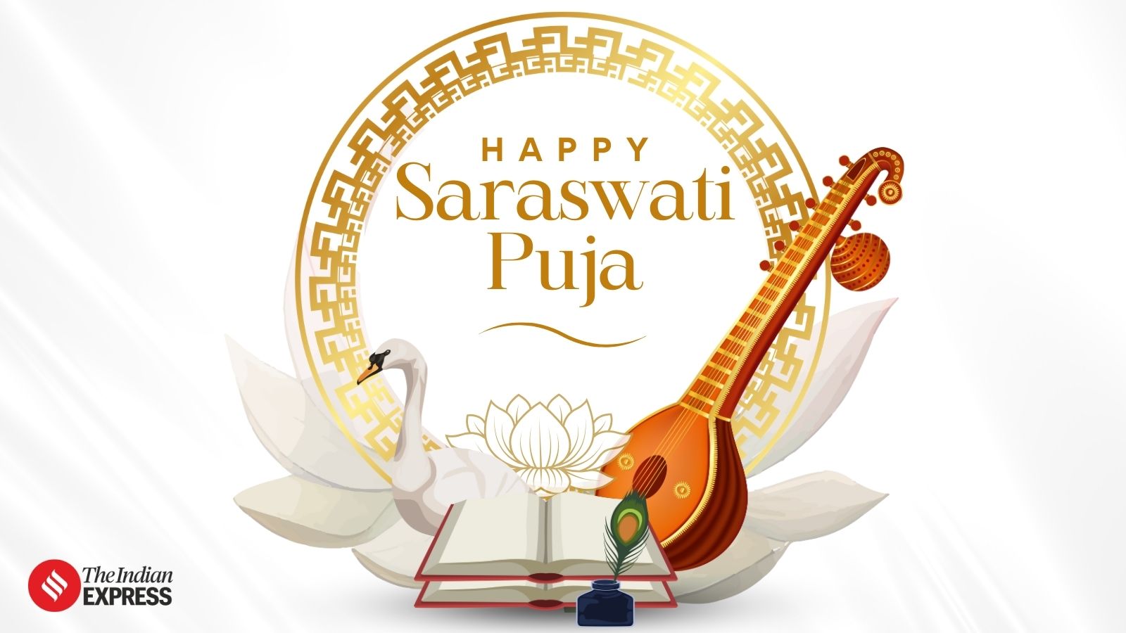 Happy Saraswati Puja 2026: Best Wishes, Quotes, Whatsapp Messages, Status, Pictures to Share on Basant Panchami