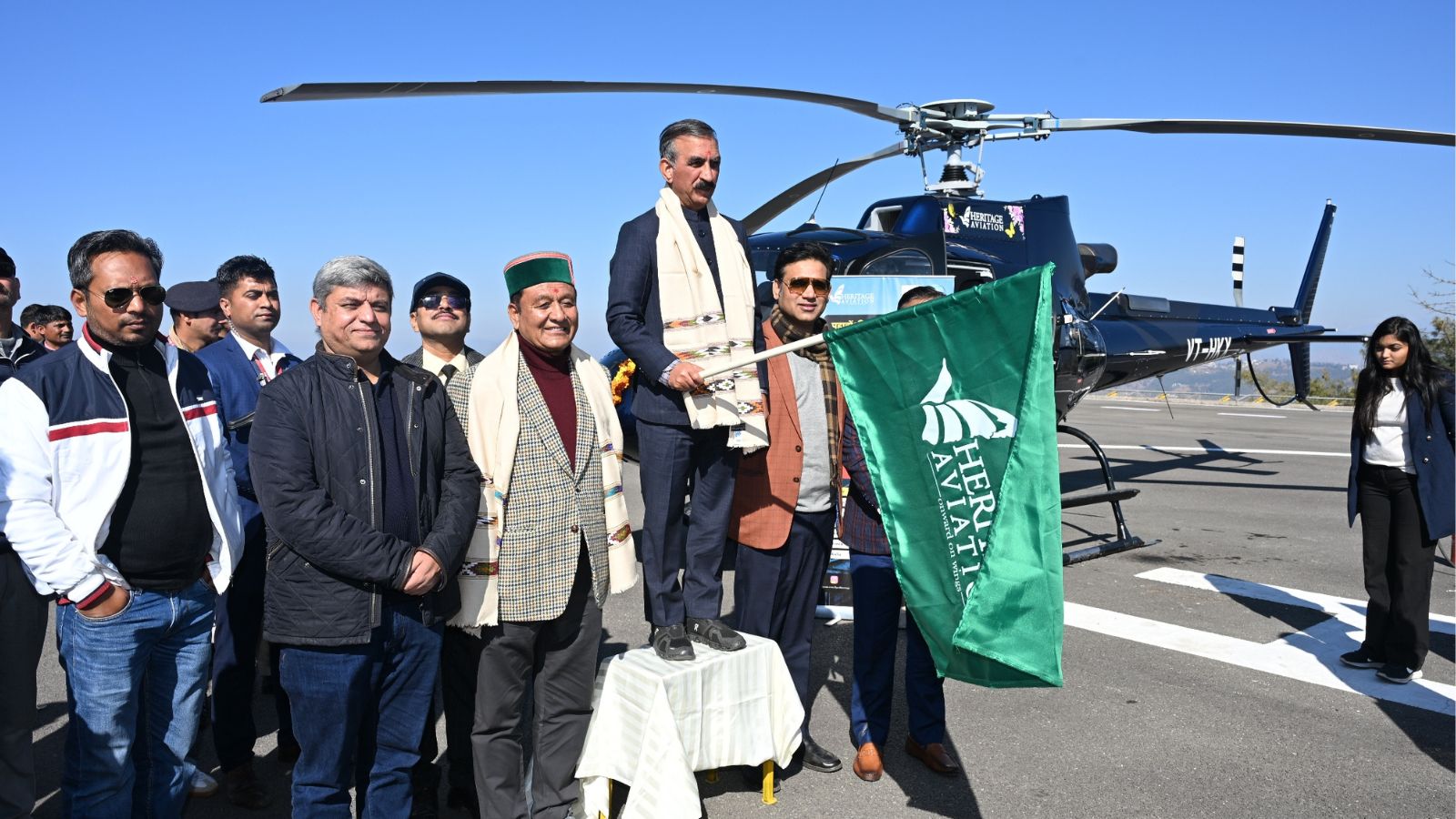 Helicopter services launched from Sanjauli Heliport in Shimla; check schedule and fares