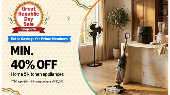 Amazon Great Republic Day Sale deals are still LIVE! Min 40% off on water purifiers, mixer grinders, inductions and more