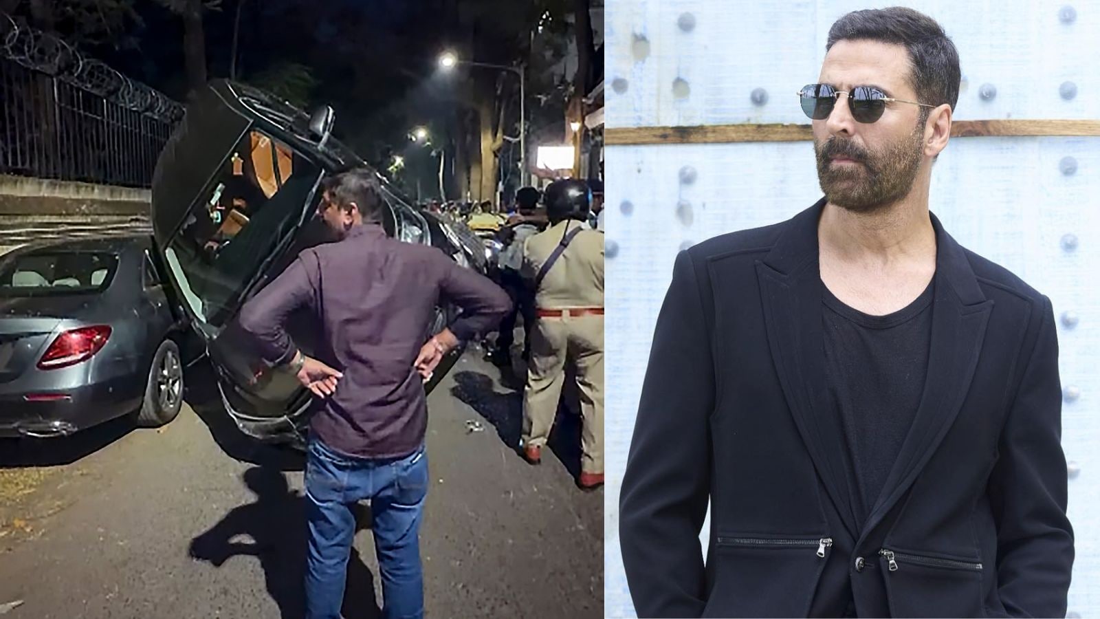 Innova in Akshay Kumar&rsquo;s convoy hit after speeding Mercedes rams into auto