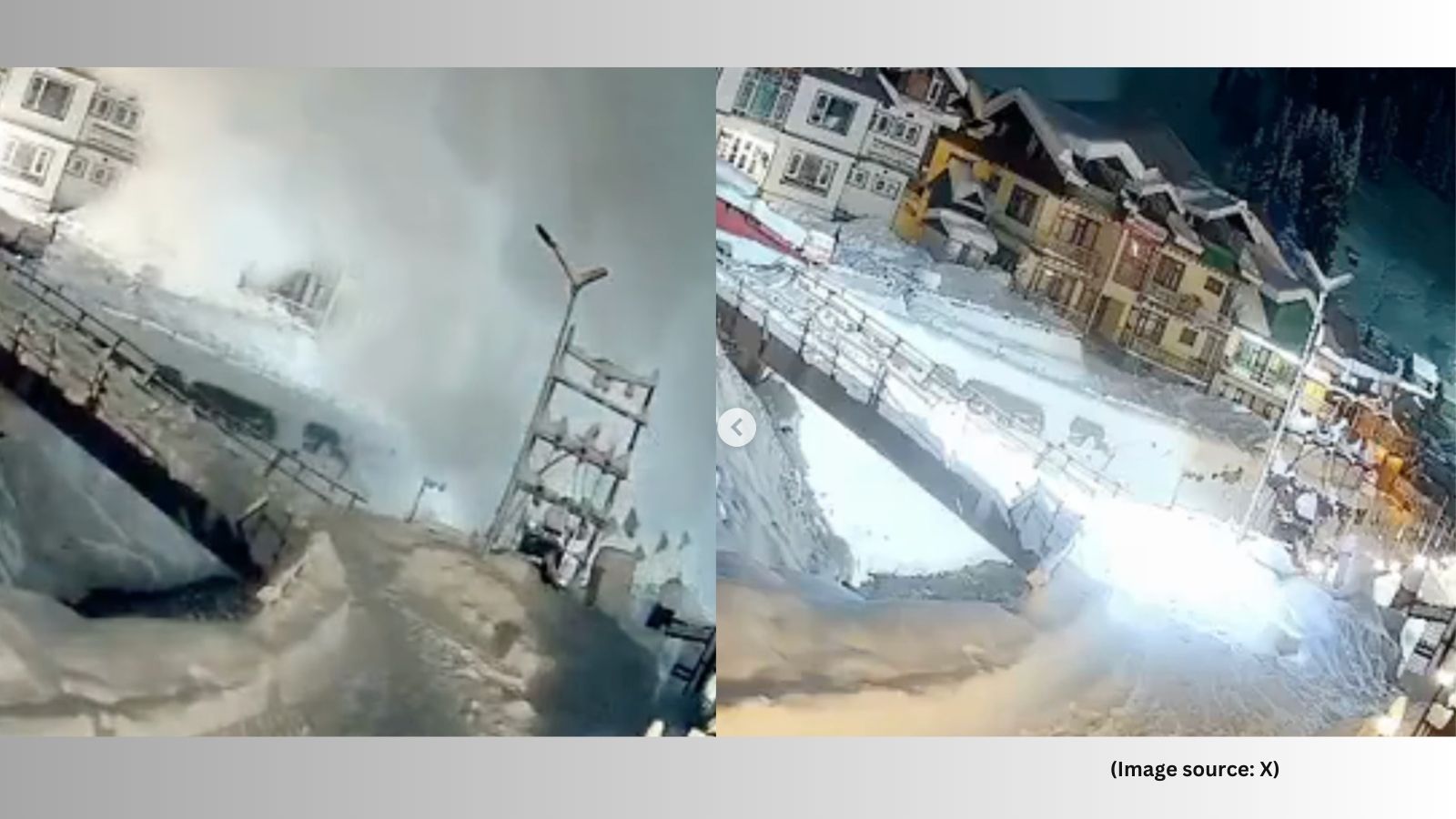 Massive avalanche hits J&K&rsquo;s Sonmarg; chilling video shows moment of impact