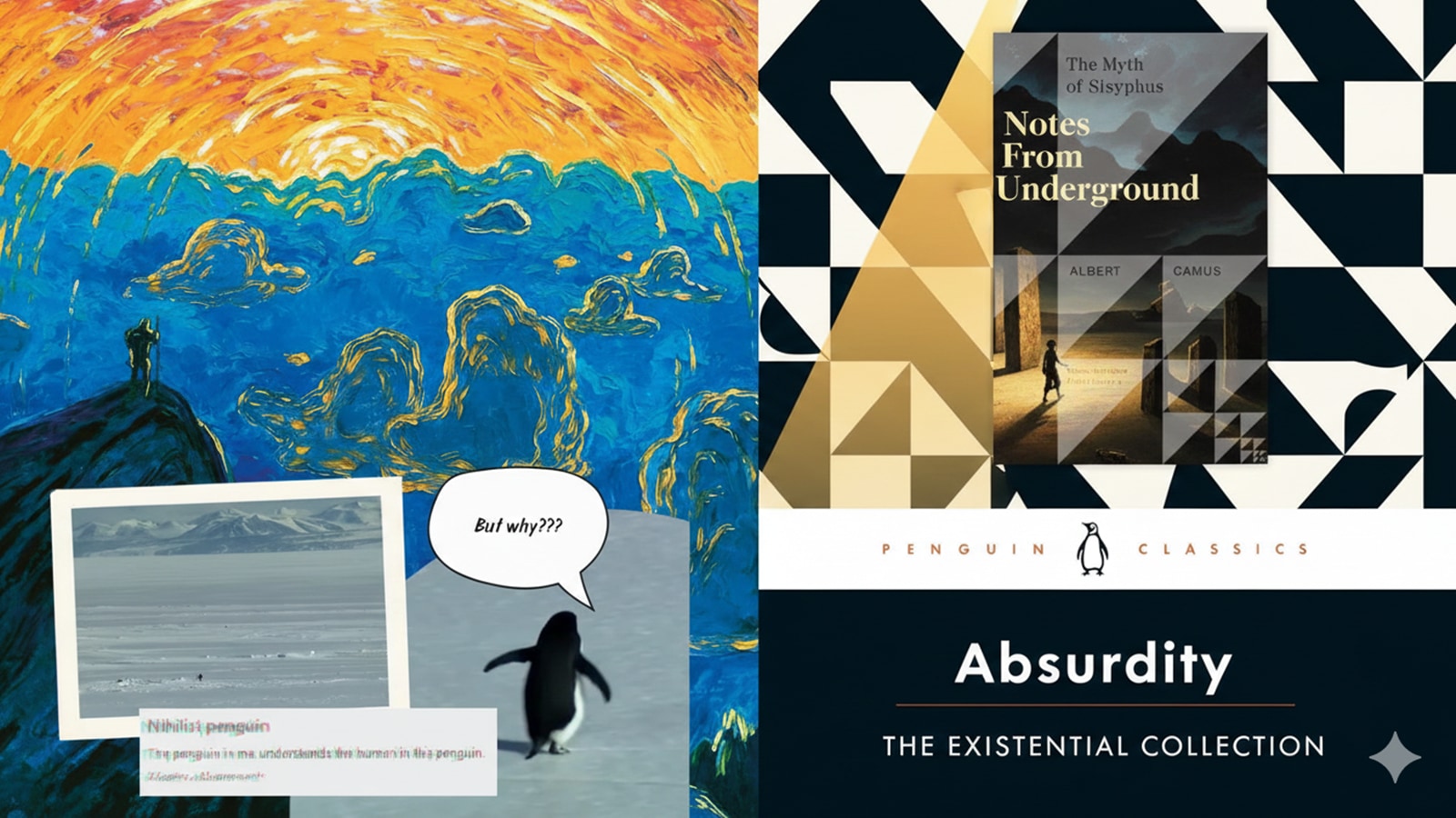 Nihilist penguin: How a bird’s ‘futile’ trek echoes Nietzsche, Camus and Dostoevsky