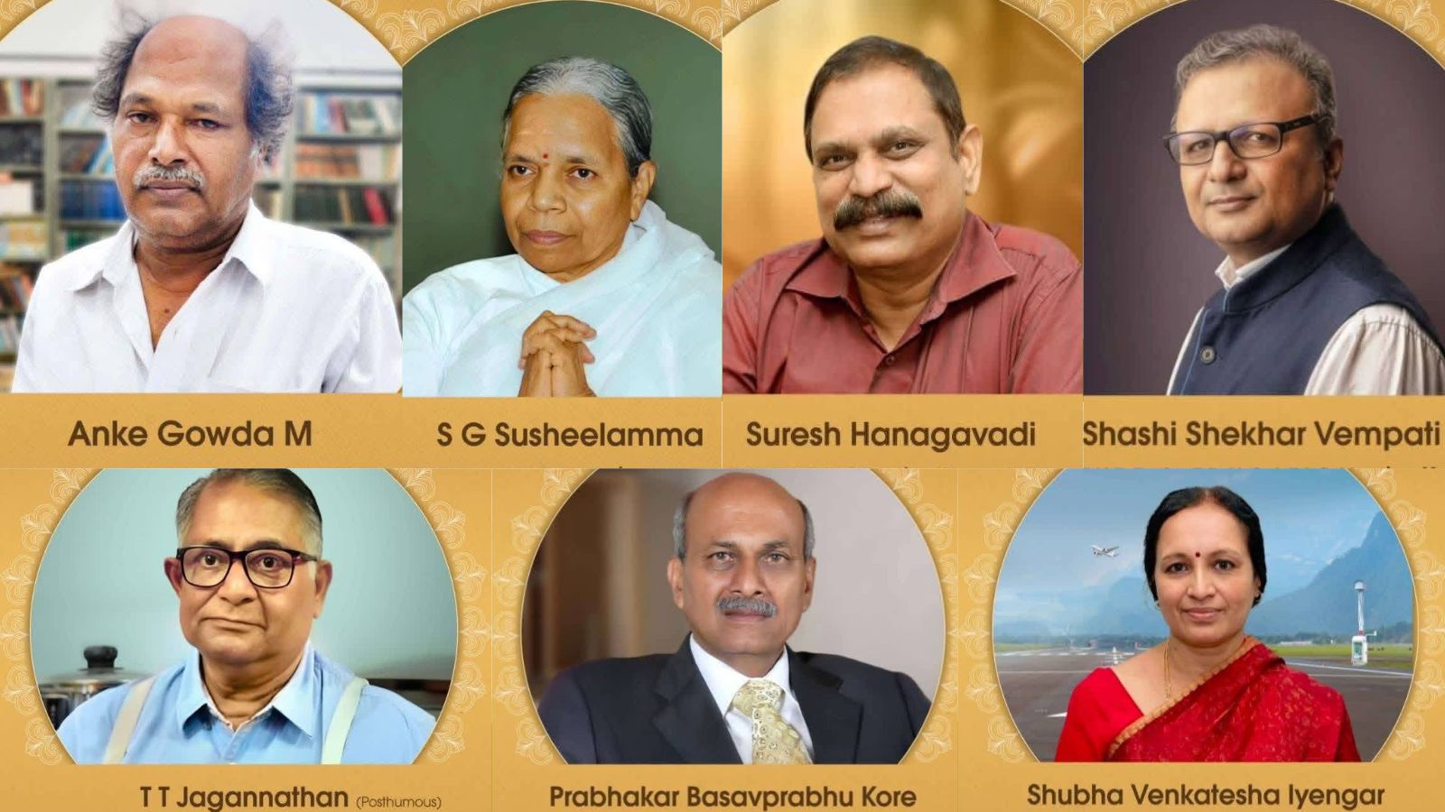 They started small, but left lasting impact: from Anke Gowda to Shubha Iyengar, meet Karnataka&rsquo;s Padma Shri winners