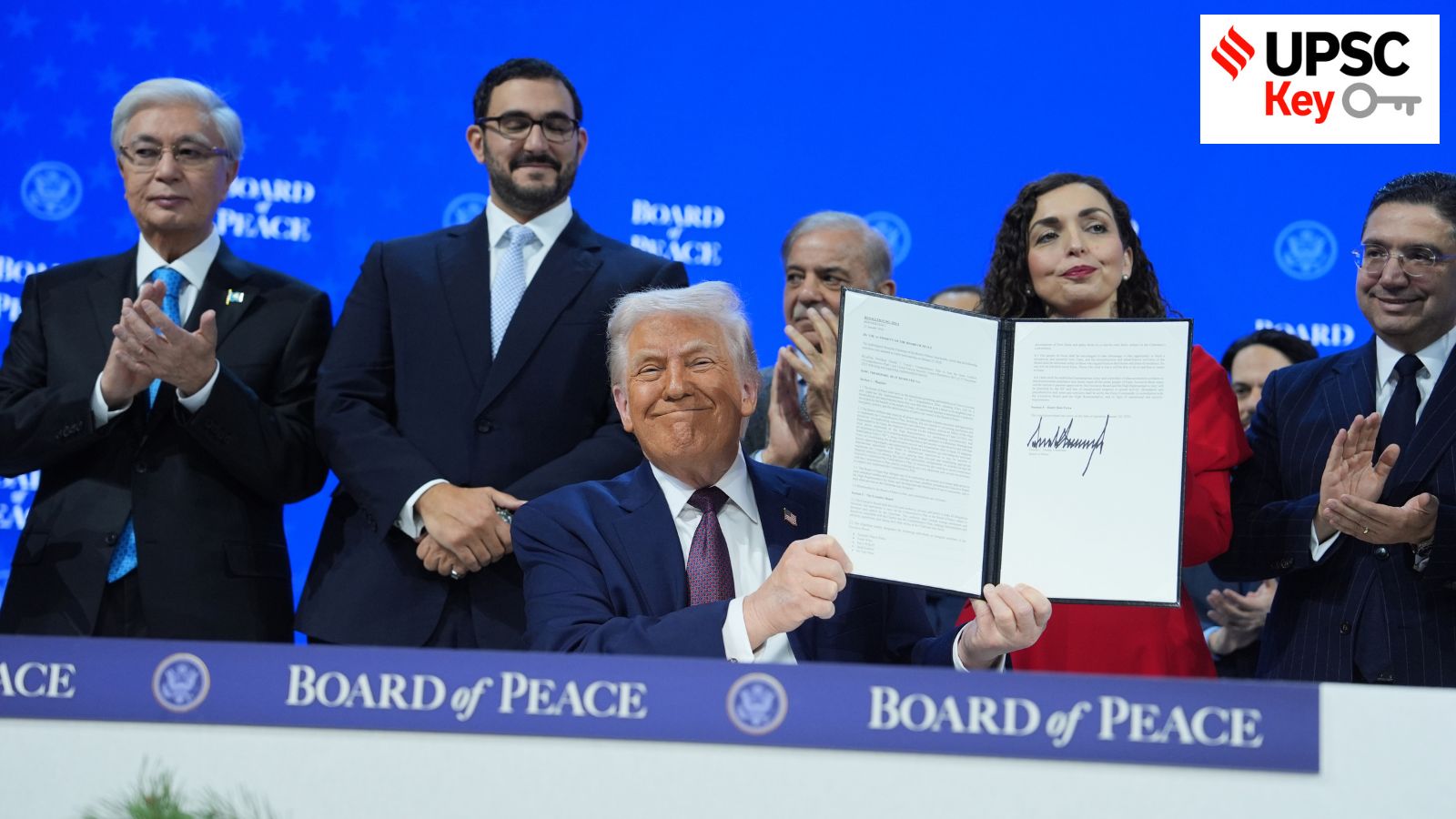UPSC Key: Trump unveils Board of Peace, Draft NEP 2026 and  Parakram Diwas
