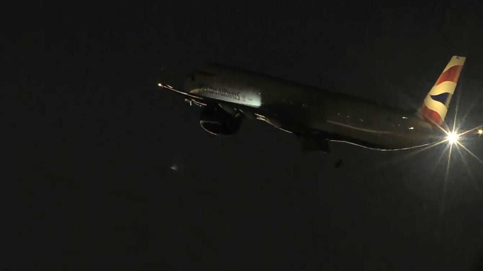 Video: London-bound British Airways flight loses wheel shortly after takeoff from Las Vegas