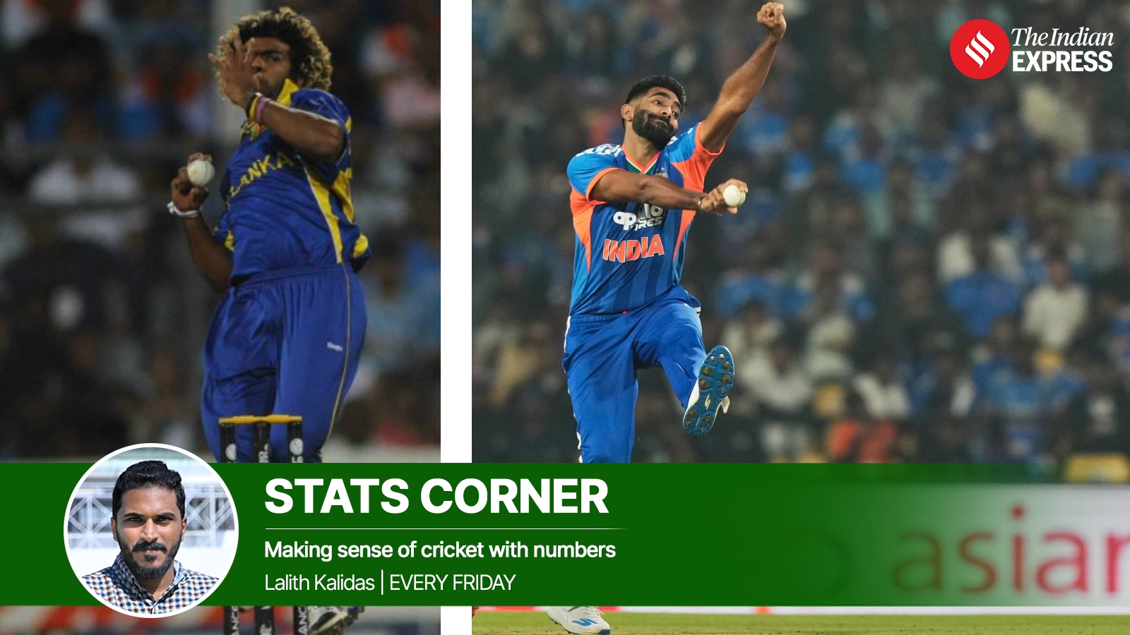 Who ranks as the most attacking pacer in T20s – Lasith Malinga or Jasprit Bumrah?