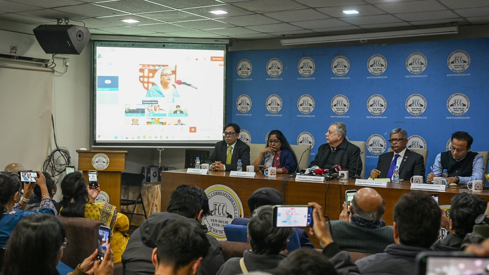 &lsquo;Overthrow Yunus regime&rsquo;: Hasina to voters ahead of Bangladesh polls