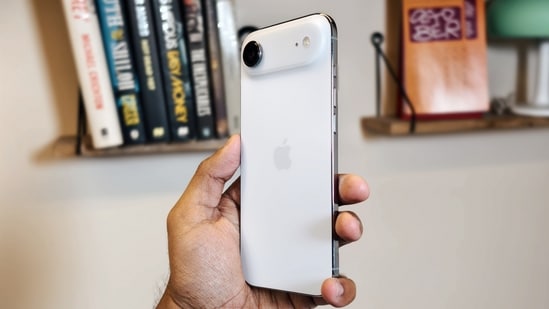 iPhone Air 256GB typically costs  ₹1,19,900 in India. (Shaurya Sharma - HT)