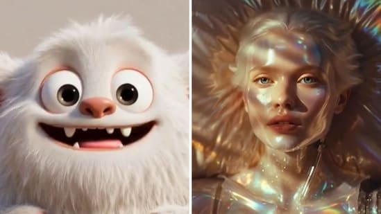 Snippets from videos created using Grok Imagine 1.0. (X/@xai)