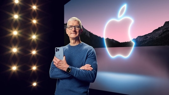 Tim Cook is resigning as CEO of Apple after nearly 15 years, following Steve Jobs. (AFP)