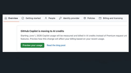 Spotted in the wild this week: GitHub's “Preview your usage” button. Click it. Then sit down.